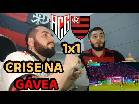 REACT ATLÉTICO-GO 1X1 FLAMENGO MELHORES MOMENTOS - CAMPEONATO BRASILEIRO 2022