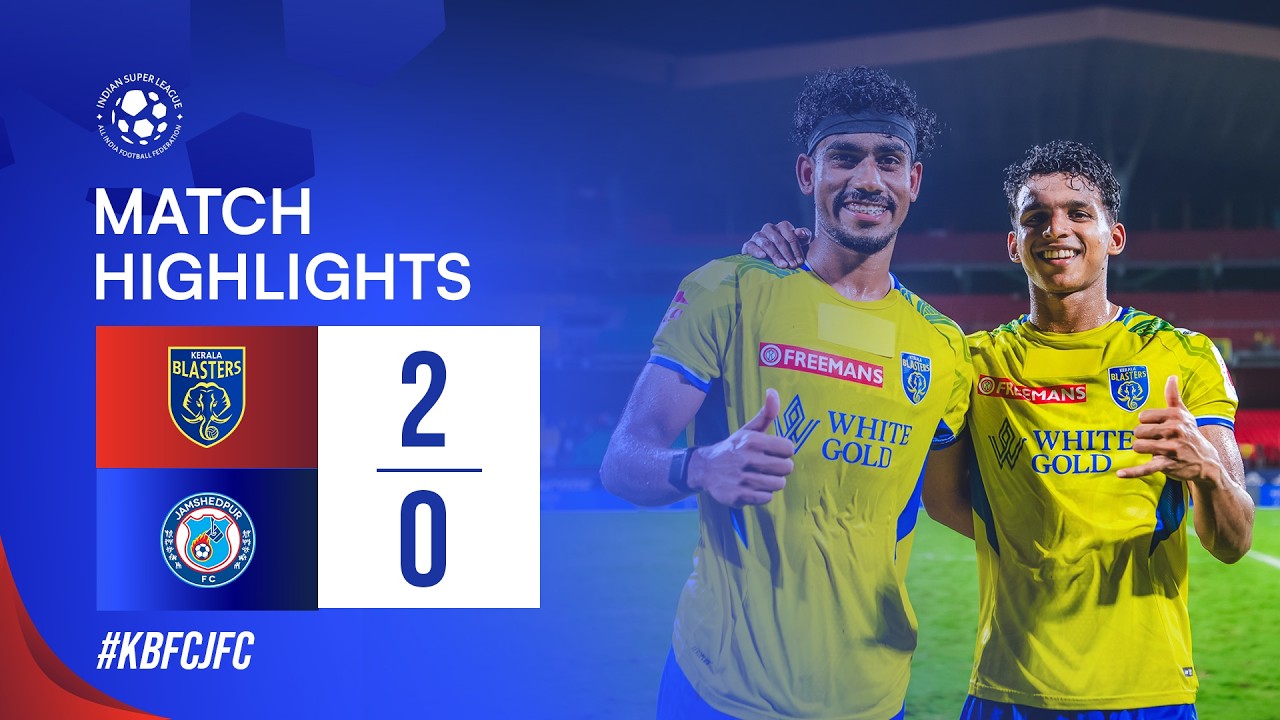 Kerala Blasters vs Jamshedpur Highlights
