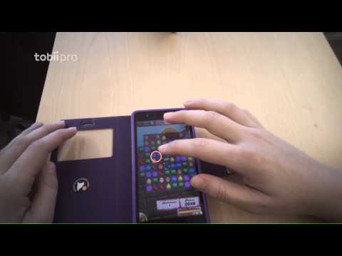 Tobii Pro Glasses 2 and Candy Crush