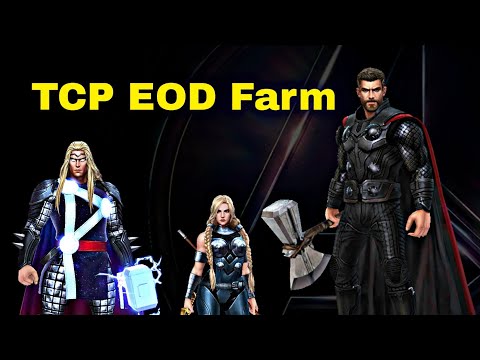 EOD And TCP Farm From Story Mission Showcase Before Thor Update 2022 - Marvel Future Fight