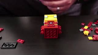Brick headz lego ironman build