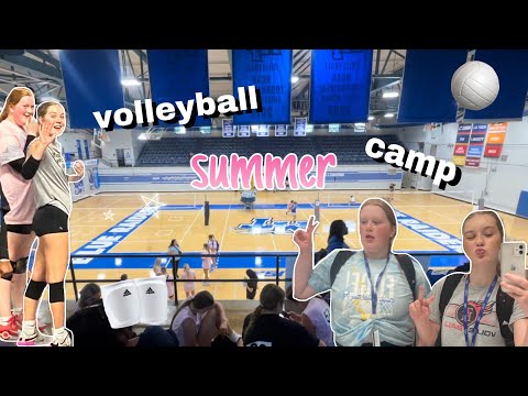 come to volleyball summer camp with me!! | vball camp vlog