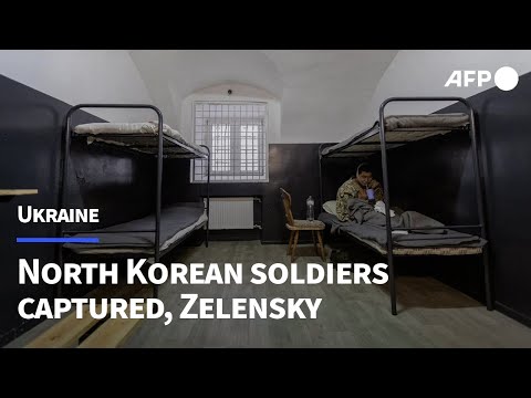 Video Thumbnail: Zelensky says two North Korean soldiers captured, offers exchange | AFP