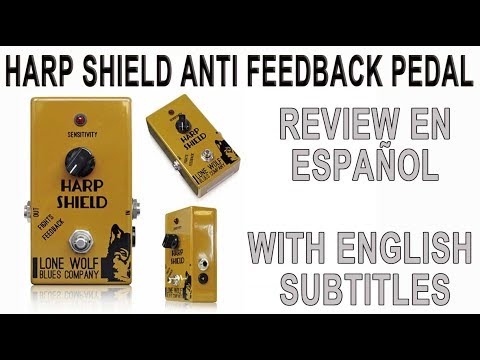 Lone Wolf Blues Company Harp Shield 2017 apprx - Mustard Yellow