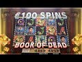 BOOK OF DEAD BONUS = 100€ SPINS