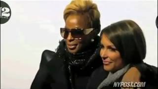 Mary J. Blige Chin Checks Husband Kendu but they kiss & Make Up! - (Hiphopenquirer.tv)