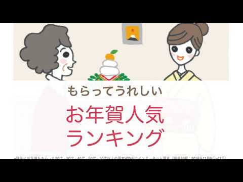 お年賀に何がいい？「お年賀人気ランキング」