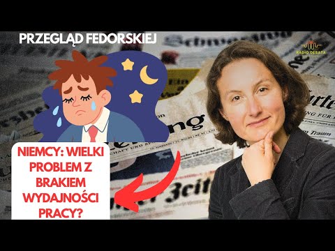 Niemcy: spadek wydajności pracy, deficyt budżetowy DE, Most Grunwaldzki, narkogangi w FR