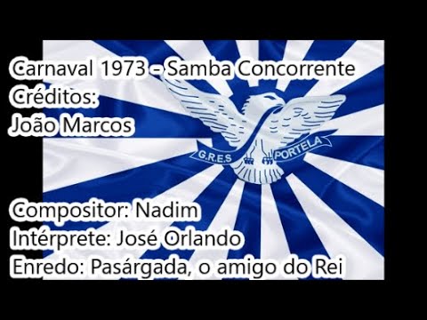 Portela 1973 - Samba Concorrente de Nadim
