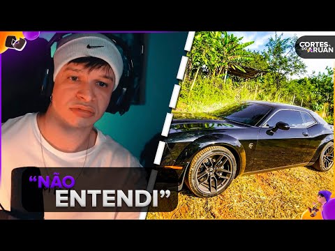 ARUAN REACTS: I WENT WITH MY NEW 800HP CAR TO A LEGEND 😱 (RENATO GARCIA) - Aruan's Cuts