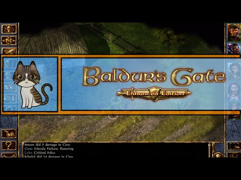 Baldurs Gate EE (Ep. 1) - Bustin Out Of Candlekeep Seven - Hot Cat Plays