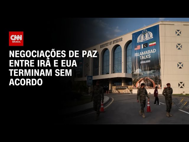 EUA X Irã: Negociações de paz terminam sem acordo | AGORA CNN