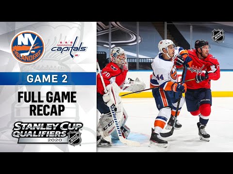 NHL PS4. 2020 STANLEY CUP PLAYOFFS FIRST ROUND GAME 2 EAST: ISLANDERS VS CAPITALS.08.14.2020.(NBCSN)