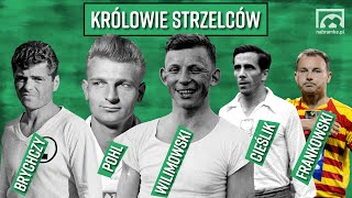 Królowie strzelców Ekstraklasy! Pohl, Brychczy, Cieślik, Wilimowski, Frankowski i inni!