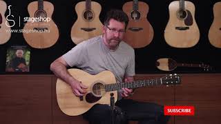 Video thumbnail for Eastman E10OM-TC acoustic guitar demo in Stageshop by Stageshop