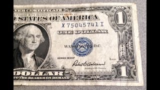 1935 Dollar Bill - No In God We Trust On Back