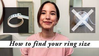 How to find your ring size at home | Ring sizing myths | Tips for stacking rings #howto