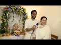 Avinesh Rekhi Performs Ganpati Aarti With Wife Raisa
