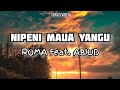 Roma Ft Abiud – Nipeni Maua Yangu (Lyrics Video)