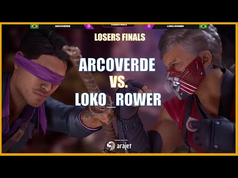 MK1: ARCOVERDE VS LOKOROWER - KENSHI VS SMOKE -LOSERS FINALS: MK1: ROAD TO RESPAWN SUR