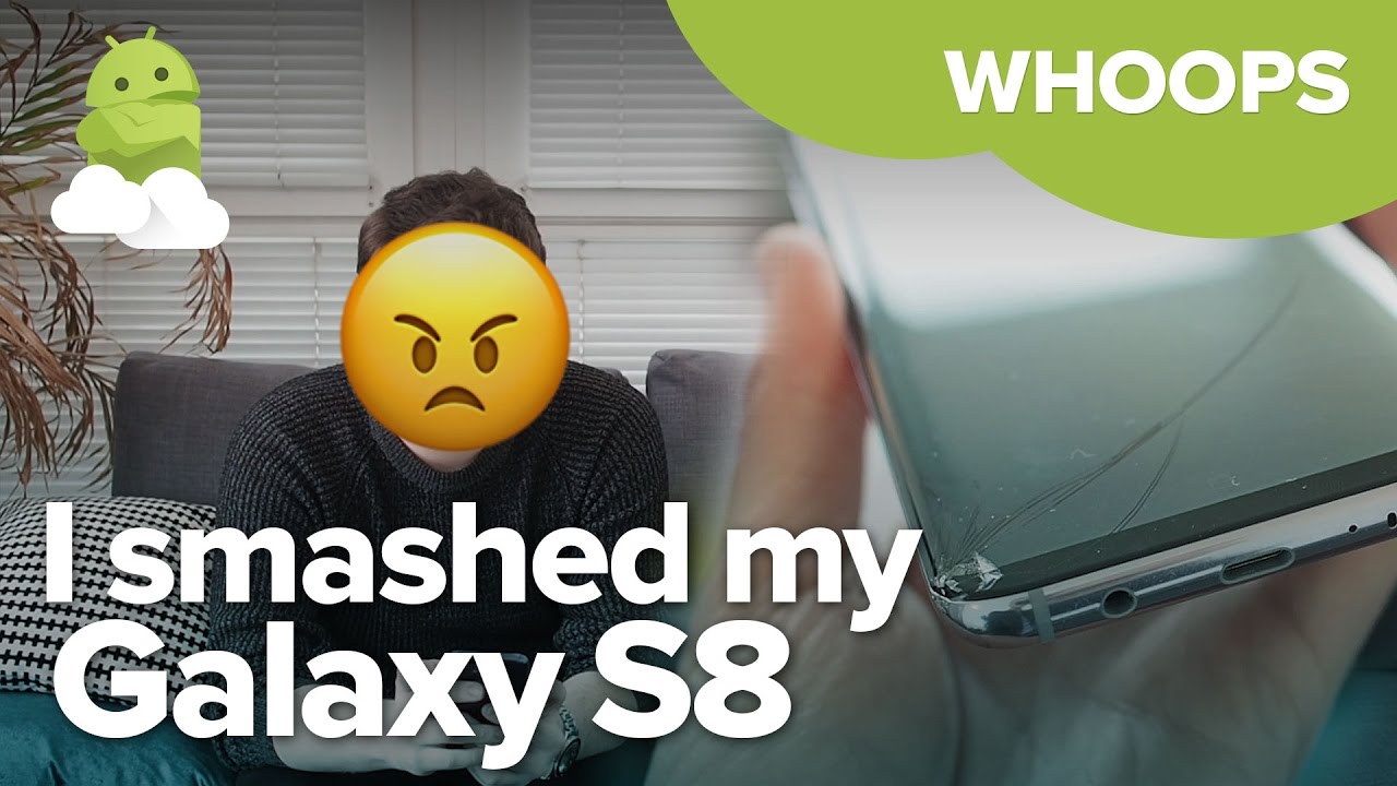 I smashed my 5-day-old Galaxy S8 :( - YouTube