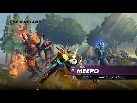 ToBatz MASTER TIER MEEPO INSANE RAMPAGE!!