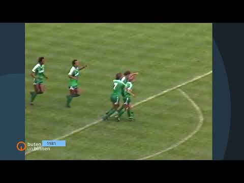 1981/1982 01. Spieltag Borussia Mönchengladbach - Werder Bremen