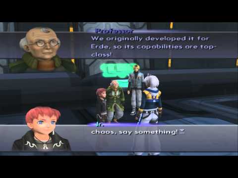Xenosaga III HD Cutscene 166 - E.S. Asher (Labyrinthos E.S. Hangar) - ENGLISH - REGULAR MODE