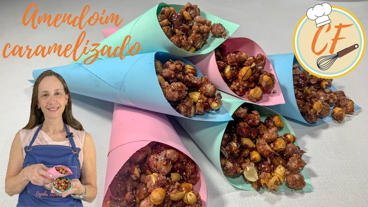 O delicioso Amendoim Caramelizado - Receita Express - Cozinha Fermentada #CF064
