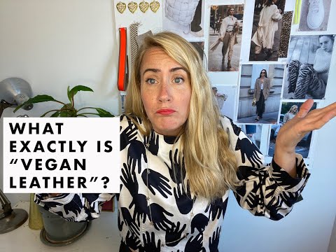 What is Vegan Leather // Is it Sustainable // Is it full of Chemicals