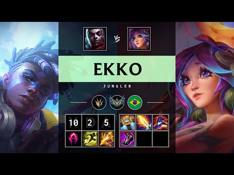 Ekko Jungle vs Lillia - BR Challenger Patch 25.14