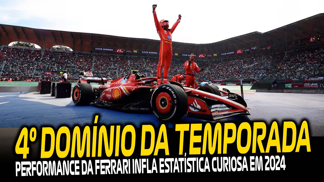 AS 4 GRANDES JÁ DOMINARAM EM 2024 E FERRARI CONFIRMA QUE É A BOLA DA VEZ