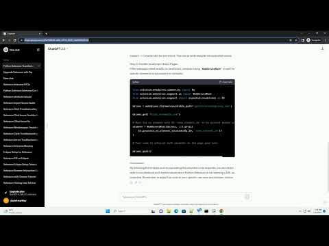 Python Selenium Not Opening Url