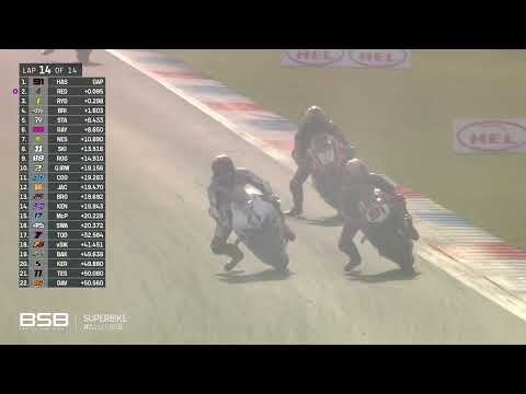 2025 Bennetts British Superbike Championship - TT Circuit Assen - Race 3 last two laps!