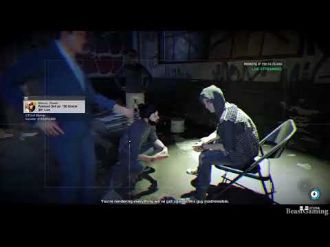 WATCH DOGS 2 Wrench UNMASKED Face Gameplay PS4 PRO XBOX ONE PC