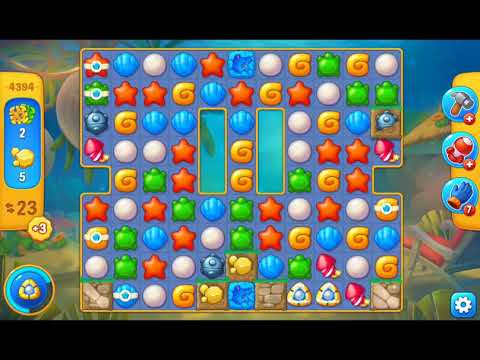 Fishdom 2021 - Level 4394   #Playrix #Fishdom #gaming