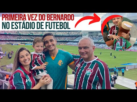 Estádio Couto Pereira- Fluminense x Coritiba - Primeira vez do Bernardo no Estádio !