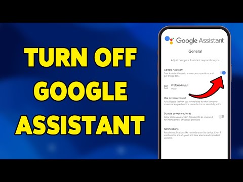 How To Turn Off Google Assistant 2025 | Disable Google Assistant Completely On Your Device