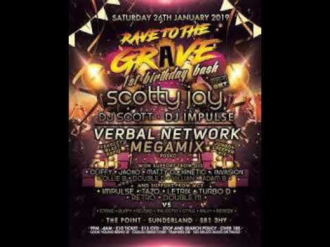 Dj Kinetic - Mc Letrix - Mc Majestic - Rave2theGrave Bday Bash