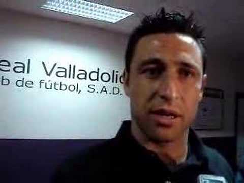Real Valladolid 06-07: Alberto Marcos sobre su futuro