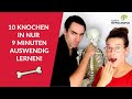 Anatomie lernen: Knochen und Fachbegriffe blitzschnell merken! - mit dem Gedächtnis-Weltrekordhalter