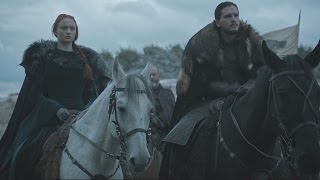Conversación antes de la Batalla de los Bastardos | Juego de Tronos Español HD