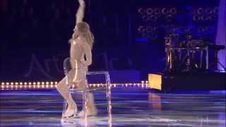 Art on Ice 2014 - Joannie Rochette with Hurts (Evelyn)