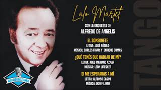 Lalo Martel con la orquesta de Alfredo De Ángelis