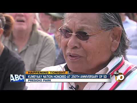 Kumeyaay Nation honored at 250th anniversary of Mission San Diego