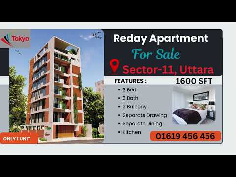 Ready Flat Sale@ Sector-11, Uttara. call: 01619 456 456