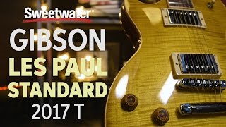 Video thumbnail for Gibson Les Paul Standard 2017 T Electric Guitar Review by Sweetwater