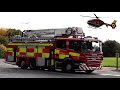 A Whole Lotta Fire Trucks And Emergency Vehicles Responding