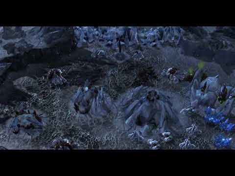 StarCraft II: Heart of the Swarm Campaign Mission 4 - Harvest of Screams