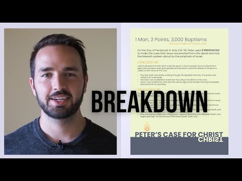 Breaking Down Peter's Sermon on Pentecost - Acts 2
